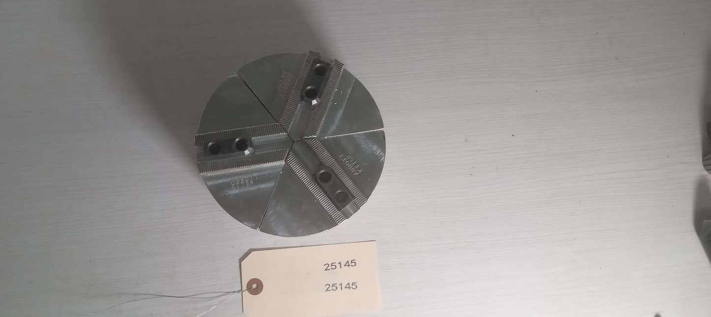 ABBOTT KTTBP 6" inch Soft jaws for a B-206 Kitagawa Chuck Lathe Power Aluminum