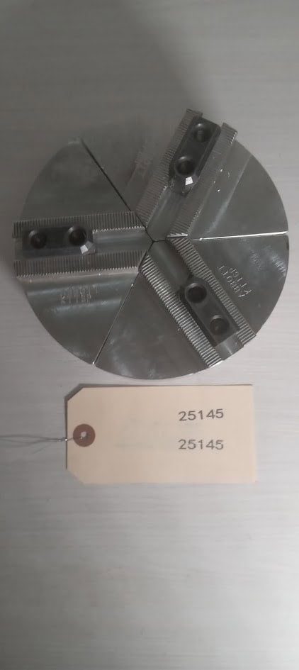 ABBOTT KTTBP 6" inch Soft jaws for a B-206 Kitagawa Chuck Lathe Power Aluminum