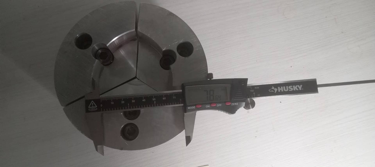 ABBOTT KTTBP 6" inch Soft jaws for a B-206 Kitagawa Chuck Lathe Power Aluminum