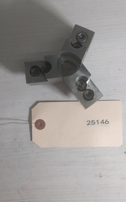 Kitagawa B205 B 205 Steel Soft Jaws Cut and T-Nuts for 5" Chuck