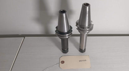 2x Extended Length ER16 Tool Holders Cat40 Erickson Accupro