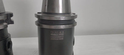 3x Cat 40 Tool Endmill Holders Weldon 1.25" 0.75"  Kingston Kennametal Ultradex