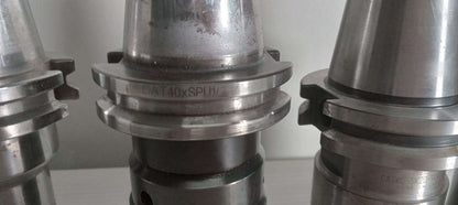 4x Cat40 Cat 40 Taper Tool Holders Jacobs ER Collet 1.25"  Weldon Flat ER20