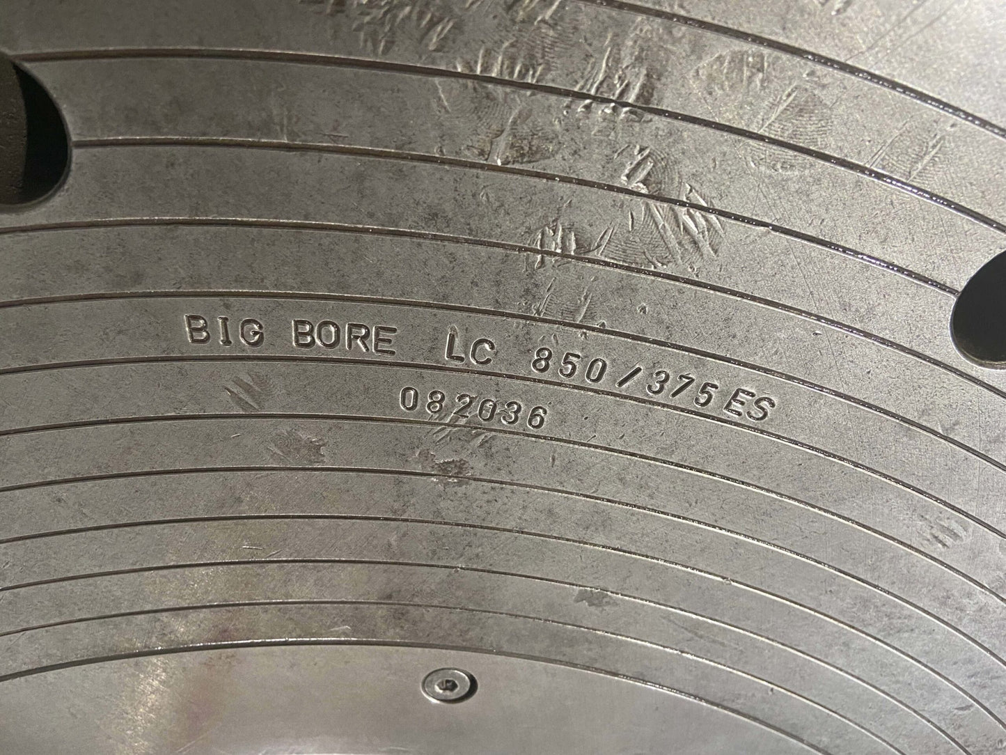 SMW AUTOBLOK 14.8" Big Bore 33" Power Chuck LC 850/375 ES BB-N-850-375-3