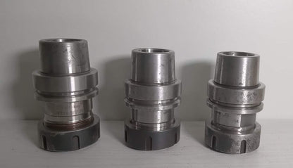 3x HSK63E Tool Holders Klein ItalyT118.987.R HSK63E-ER40 ER40