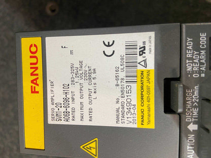 FANUC A06B-6096-H102 Module Series F SERVO AMP AMPLIFIER