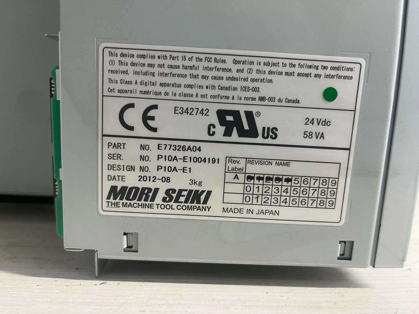 MORI SEIKI E77326A04