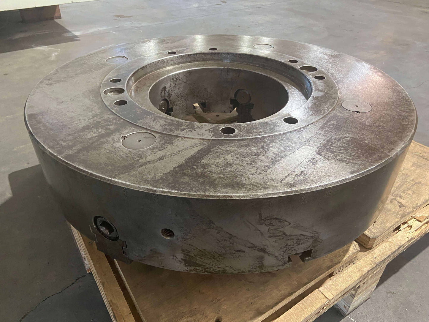 Bison 4317-32-20-12.5-HD Lathe Chuck 12.5 Through Hole 32" Diameter