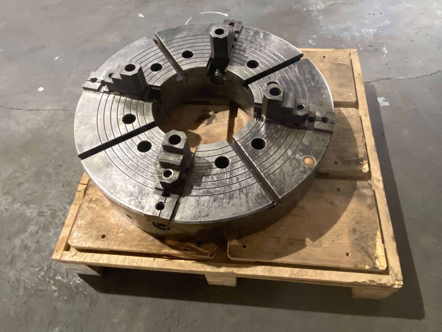 Bison 4317-32-20-12.5-HD Lathe Chuck 12.5 Through Hole 32" Diameter