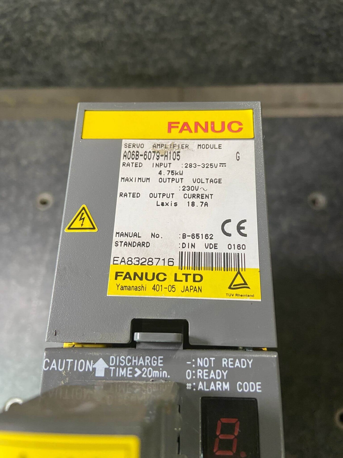 FANUC A06B-6079-H105 Module Series G Servo Amp Amplifier