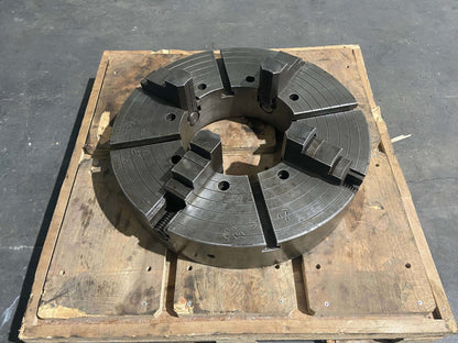 The Skinner Chuck Co.  Made In USA  25 7/8" Chuck w/ 11 7/8" Through Hole 4 Jaw 26"