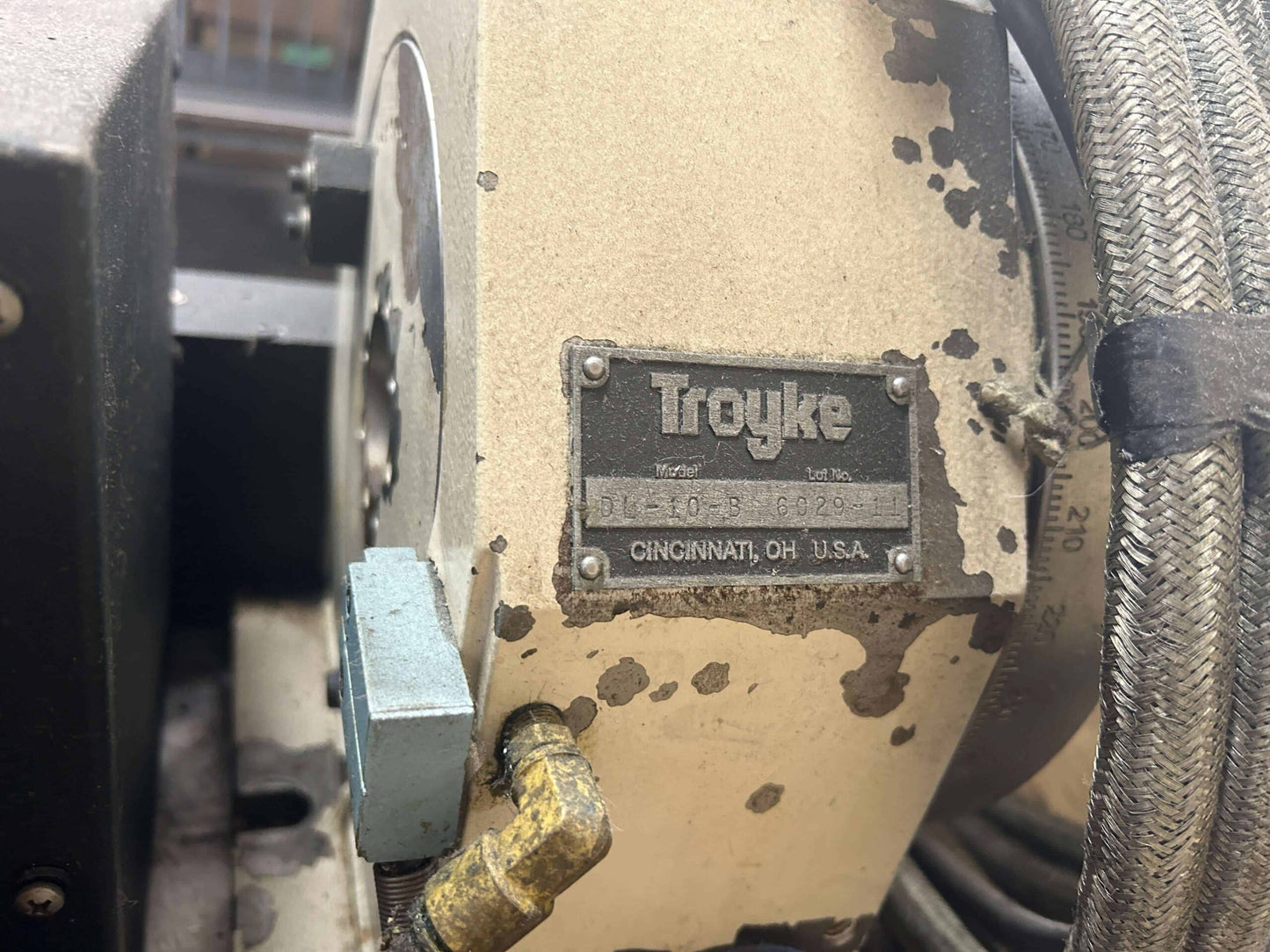 TROYKE DL-10-B Rotary Table 4th Axis withTail Stock PTS-10