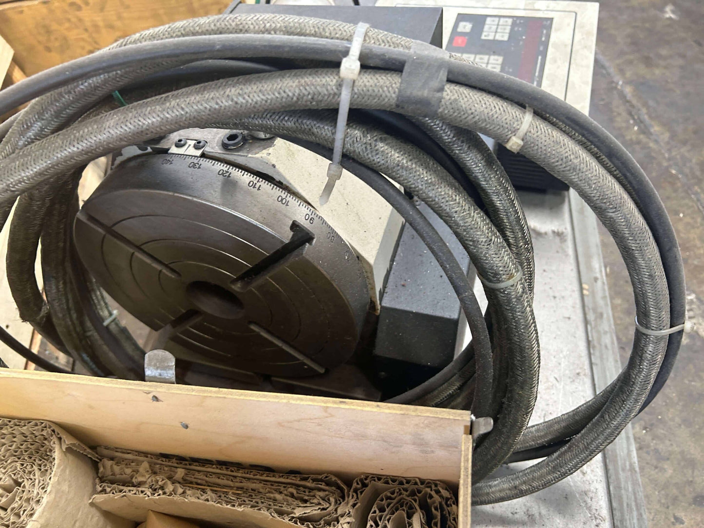 TROYKE DL-10-B Rotary Table 4th Axis withTail Stock PTS-10