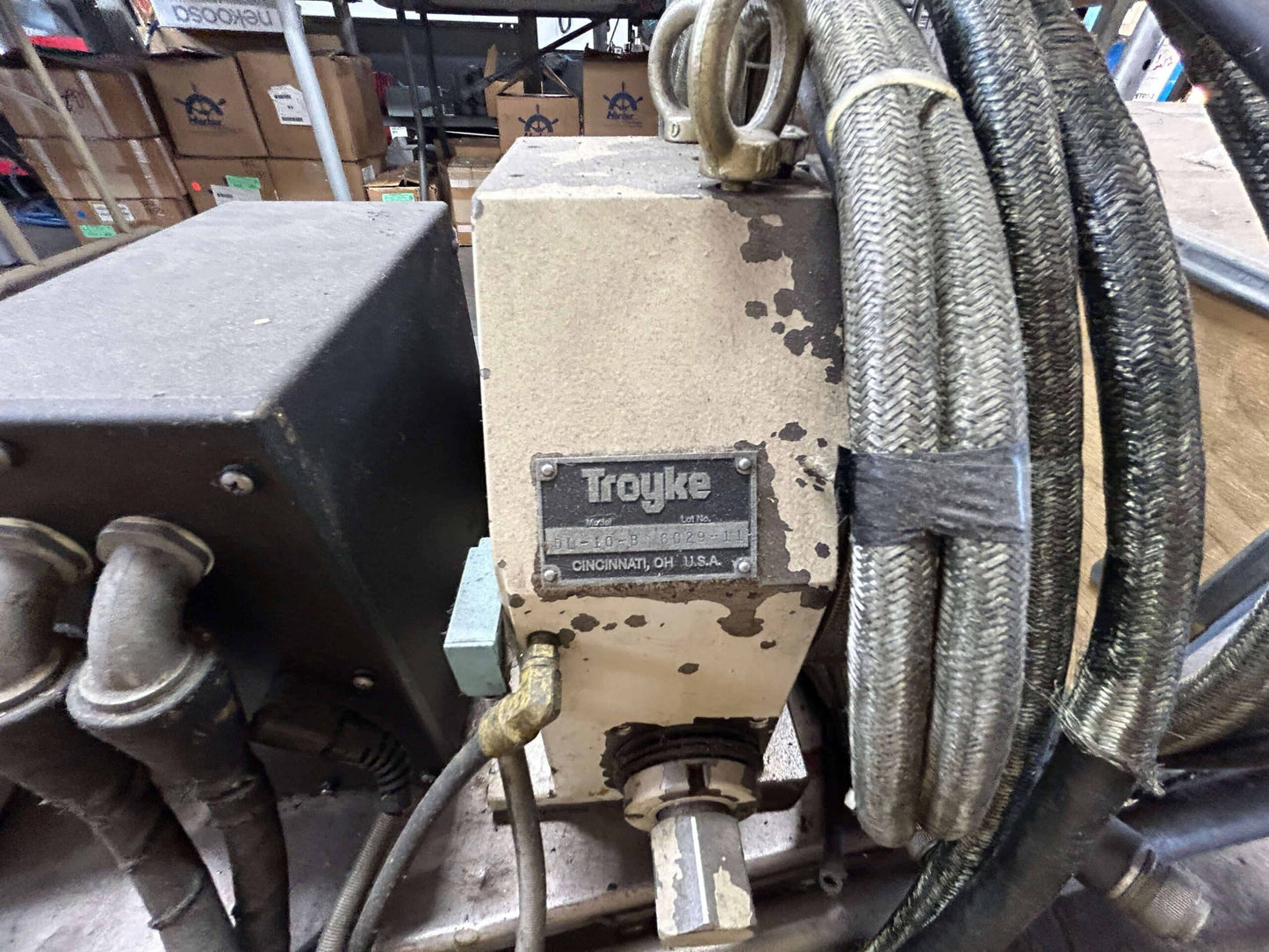 TROYKE DL-10-B Rotary Table 4th Axis withTail Stock PTS-10