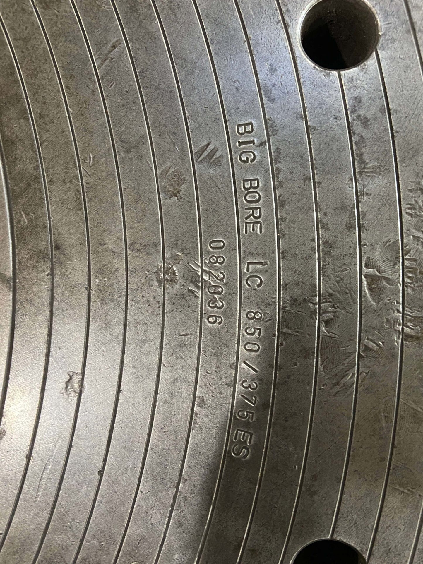 SMW AUTOBLOK 14.8" Big Bore 33" Power Chuck LC 850/375 ES BB-N-850-375-3