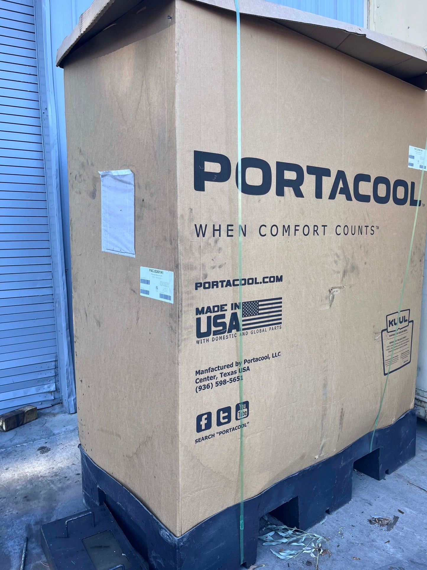 Portacool Jetstream 260 PACJS2601A1 Swamp Cooler New in Box Evaporative Cooler